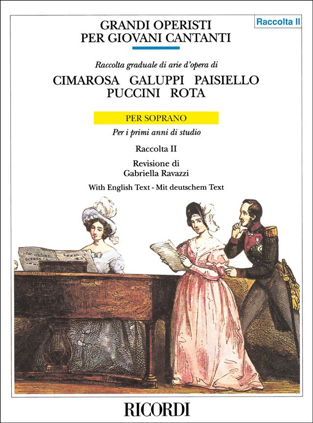 Grandi Operisti Per Giovani Cantanti - pro zpěv a klavír